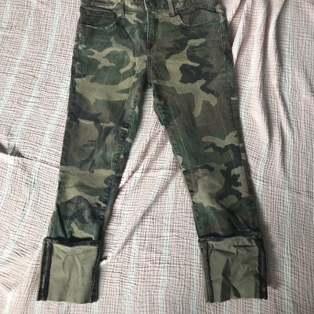 R13 Camo Jeans